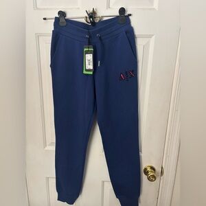 A/X Armani Exchange Blue Joggers